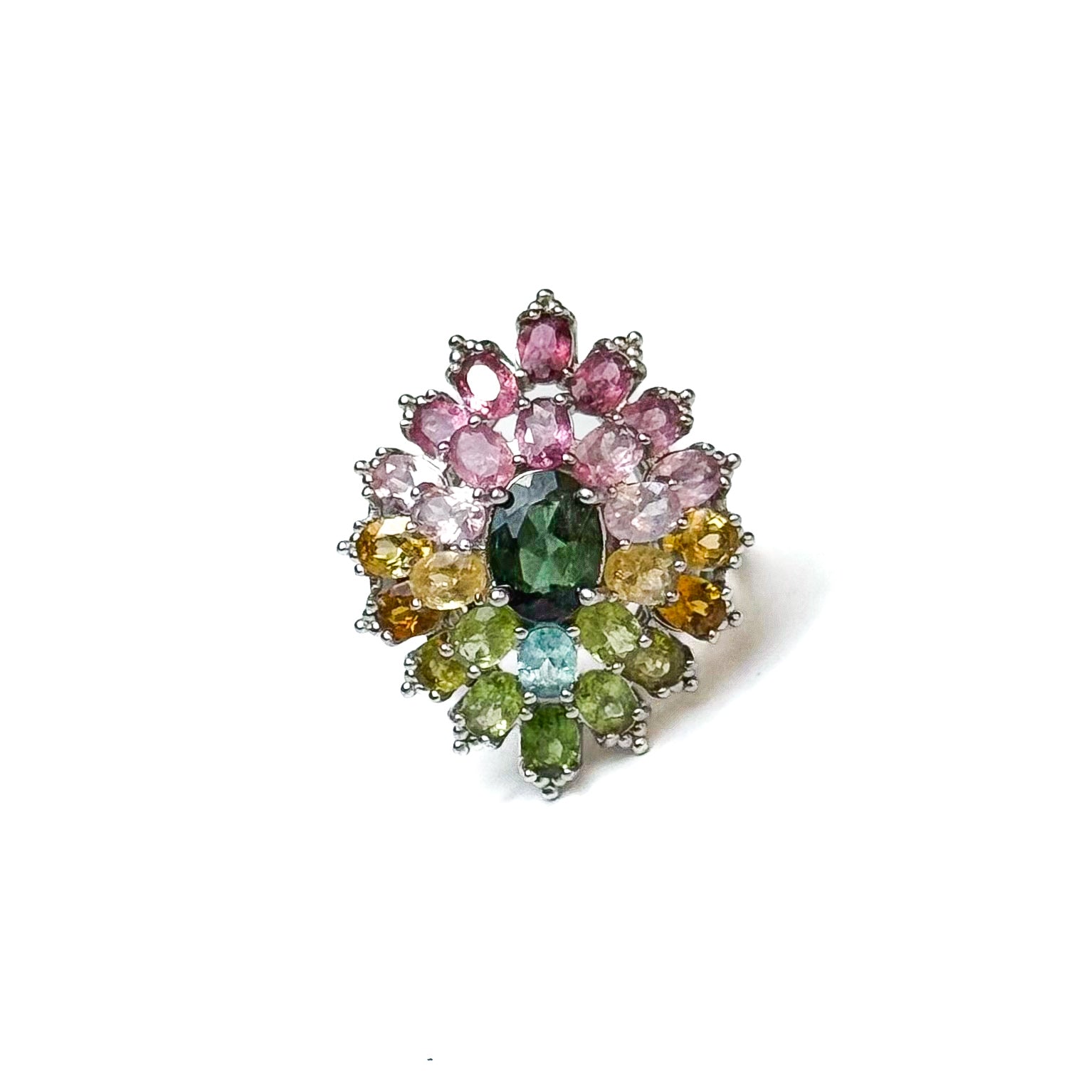 Tourmaline Oval Cut Ring