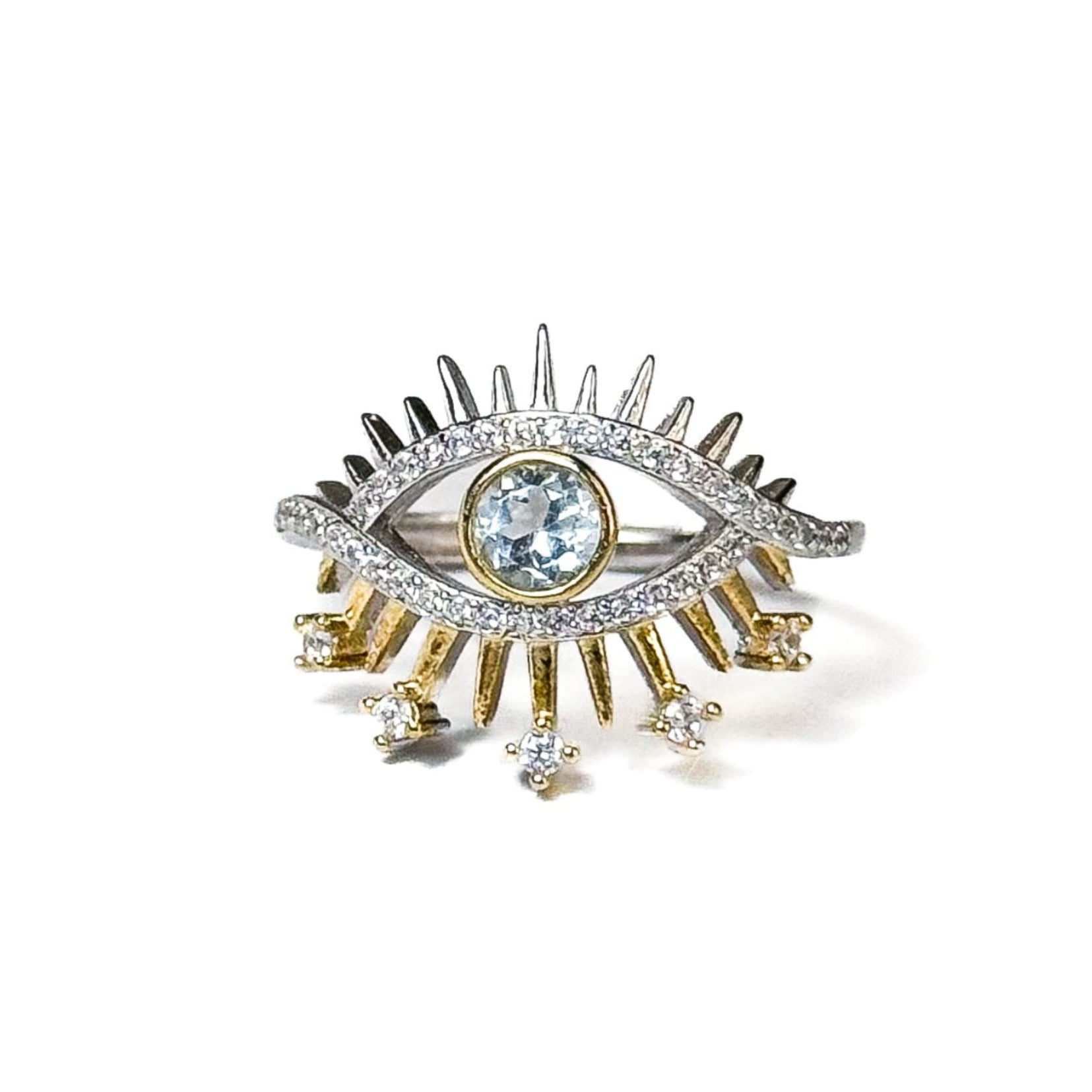 Topaz Cushion Cut Ring