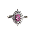 Pink Topaz Blush Tone Ring